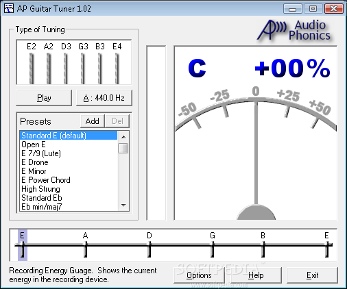 ap guitar tuner